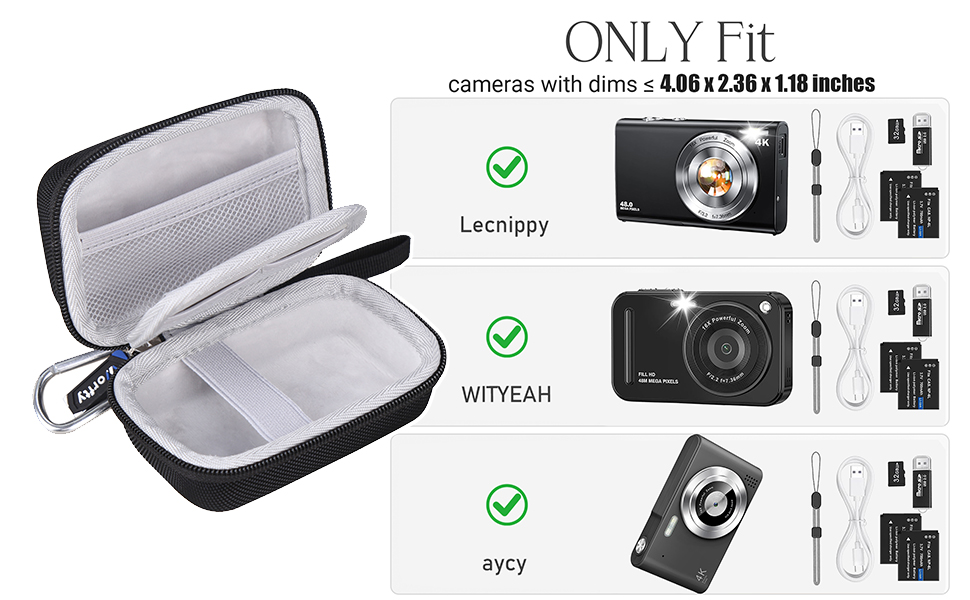 4k Digital Camera Case