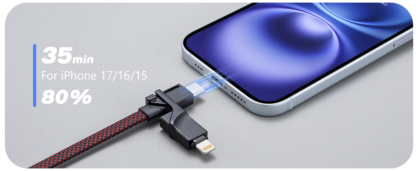 4 in 1 charging cable