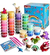 Modeling Clay Kit - 36 Colors Magic Air Dry Ultra Light Clay, Safe & Non-Toxic, Great Toy Gift fo...