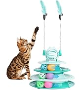 LALAKATS Cat Toys for Indoor Cats Kitten Toys Interactive Cat Toy