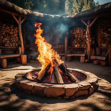 firepit, fire, pit, fireproof, heat,high,temp,temperature, fire, proof,flame, kiln, kevlar