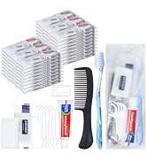 HQSLsund 25 Sets Personal Hygiene Kit Basic Toiletry Kits Homeless Supplies Bulk for Women,Men,Tr...