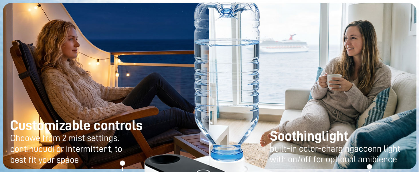 cruise humidifier travel humidifier for cruise portable humidifier water bottle humidifier