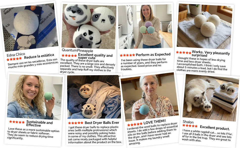 wool dryer balls