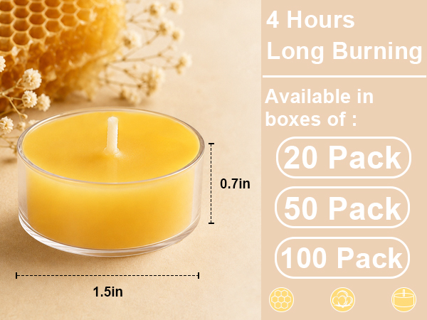 beeswax tea lights, beeswax tealight candles, tea lights candles, tea candles, non toxic candles