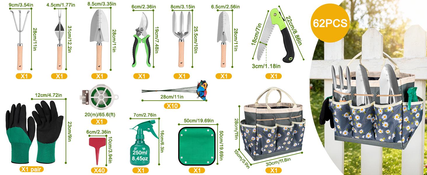 garden hand tools set