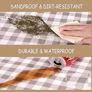 Waterproof Sandproof Portable Blankets,