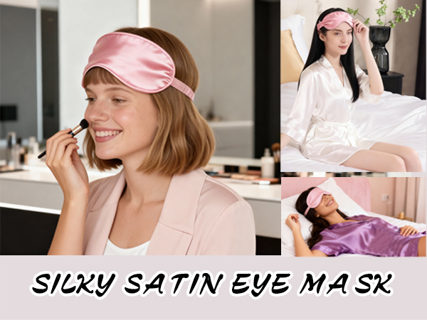 Sleep Masks Satin Eye
