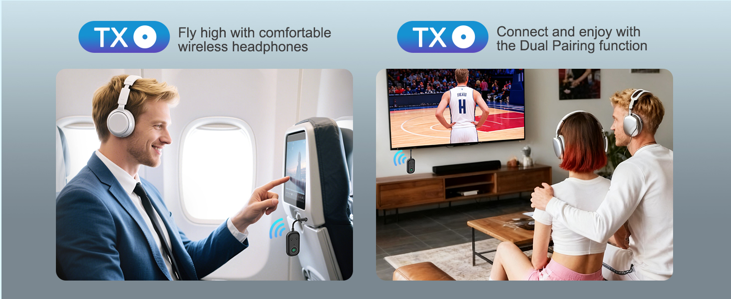 airplane bluetooth transmitter