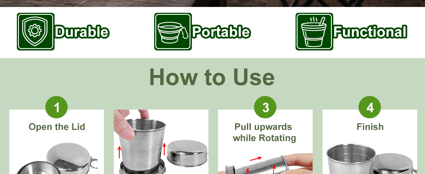 collapsible cups