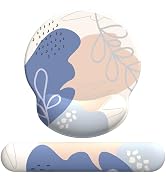 eulps Mouse Pad Wrist Support, Ergonomic Memory Foam Keyboard Wrist Pad & Gel Wrist Rest Set for ...