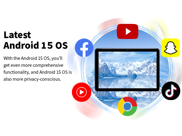 android 15 tablet pc with mouse