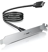 GRAUGEAR 20Gbps USB 3.2 Gen 2x2 USB-C Front Panel Type-C Adapter, Motherboard Header Extension Ca...