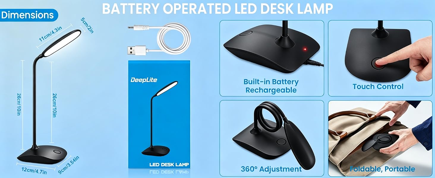 battery powered lamp