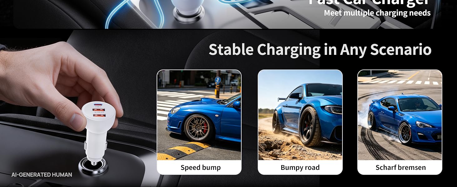 USB C Car Charger
