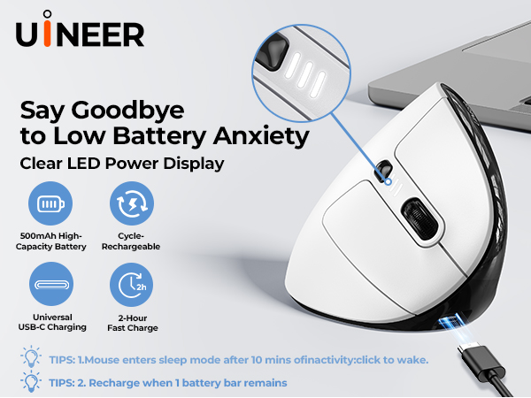 silent click wireless mouse quiet buttons for office library 4 level adjustable DPI precision
