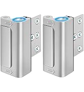 Home Security Door Lock, Upgrade Easy Open Childproof Door Reinforcement Lock with 3" Stop Withst...