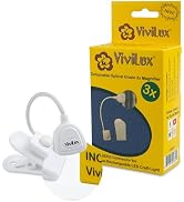 ViviLux 3X Magnifier with Handi-Clip & Flexible Arm – Hands-Free Optical Grade Magnifying Glass f...