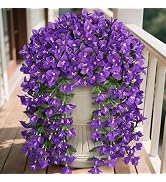 Besteek Artificial Bougainvillea Flowers Plants for Outdoors Decoration, 2 Pcs Faux Silk Flowers ...