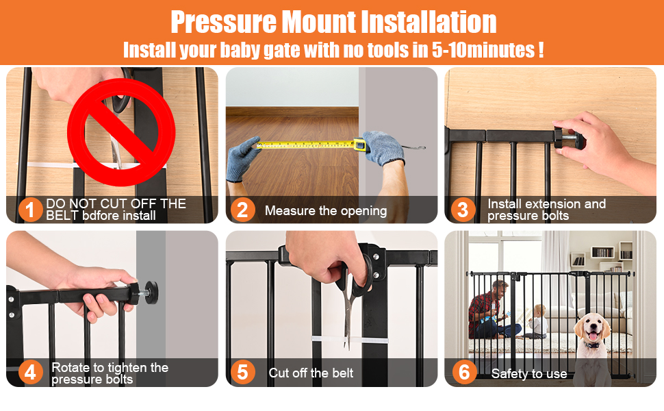 Pressure Mounted Installation