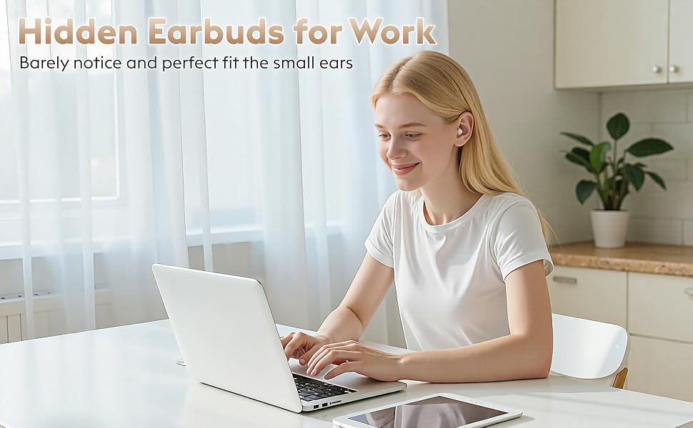 Hidden Earbuds for work