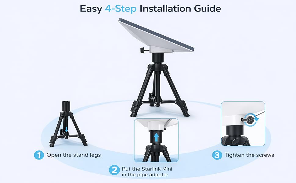 Starlink mini tripod