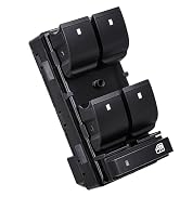Vurkcy Power Master Window Control Switch Driver Side Compatible with 2007-2013 Chevy Silverado/C...