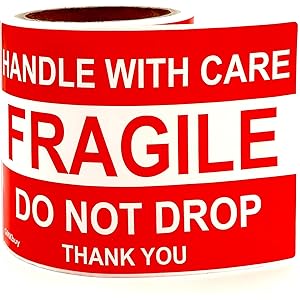 Fragile Stickers for Shipping