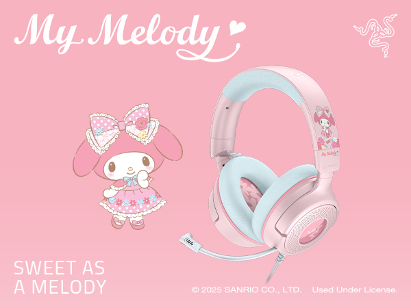 Kraken V4 X Headset - My Melody Edition