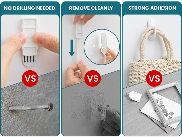 hooks for walls no damage