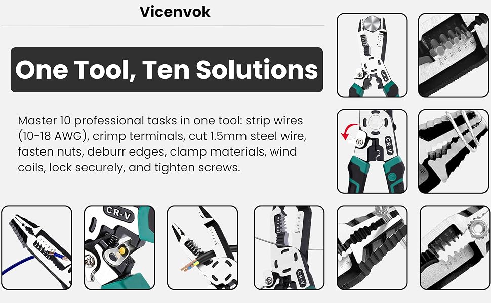 One tool, ten solutions