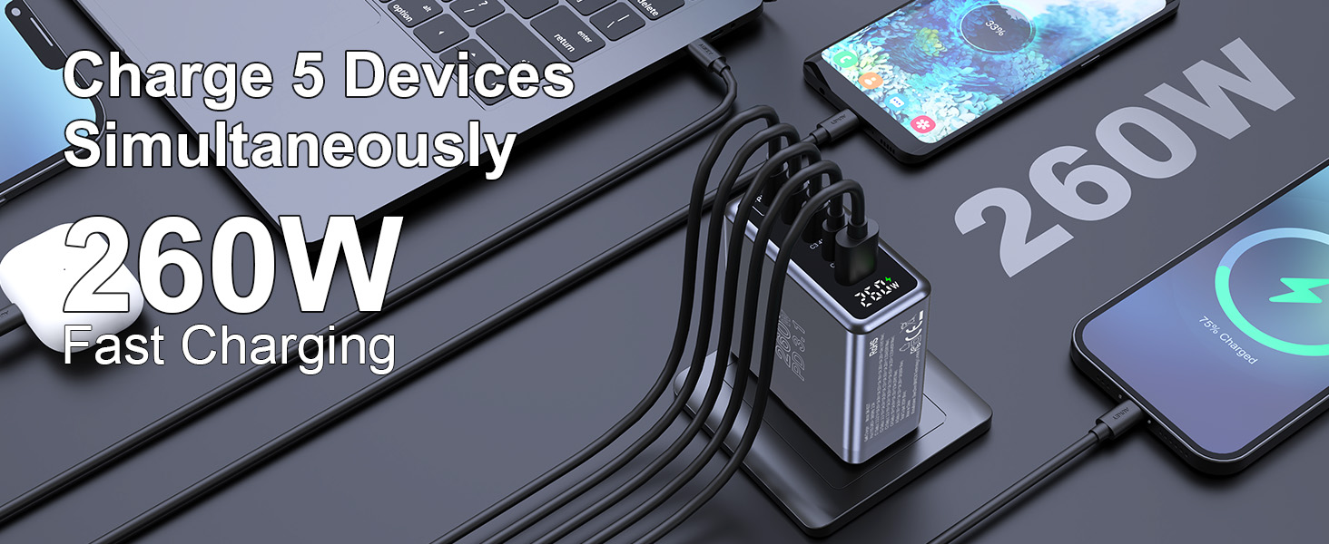 5-in-1 Multi Ports