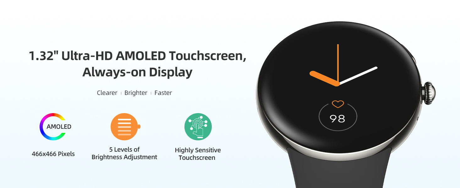 amoled smart watch