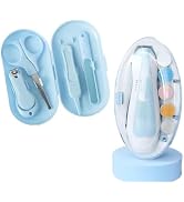 HORWIA Electric Nail File,Nail Trimmer, Nail Clippers with Much Grinding Heads, Nail Care Kit for...