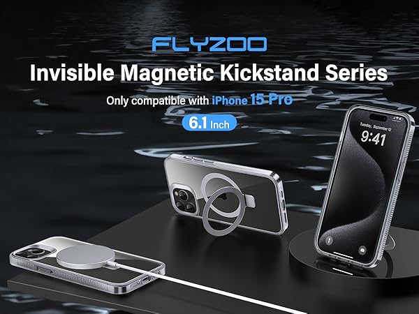 iphone 15 pro case with magnetic ring