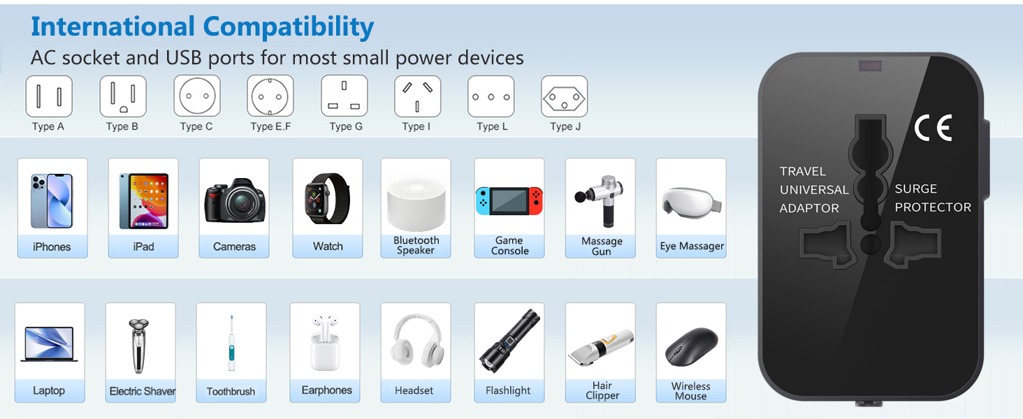 suitable for travelers, businessmen and students abroad.