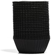 The Silicone Kitchen Reusable Silicone Baking Cup, Non-Toxic, BPA Free, Dishwasher Safe, Regular,...