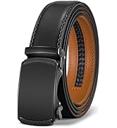 BULLIANT Men's Belt,Slide Ratchet Belt For Gift Men Dress Pant Shirt Oxfords,Trim To Fit