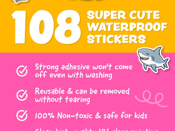 water bottle stickers