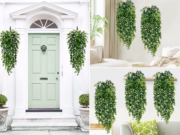 hanging plants artificial decor