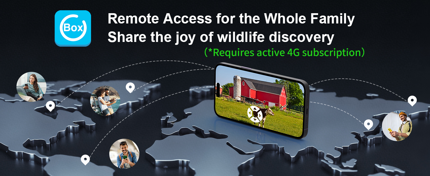 UBOX APP Requires active 4G subscription