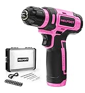 8v cordless drill set - pink