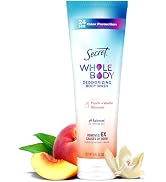 Secret Feminine Wash, 24 HR Deodorizing Feminine Body Wash for Women, Removes 6x Causes of Odor, ...