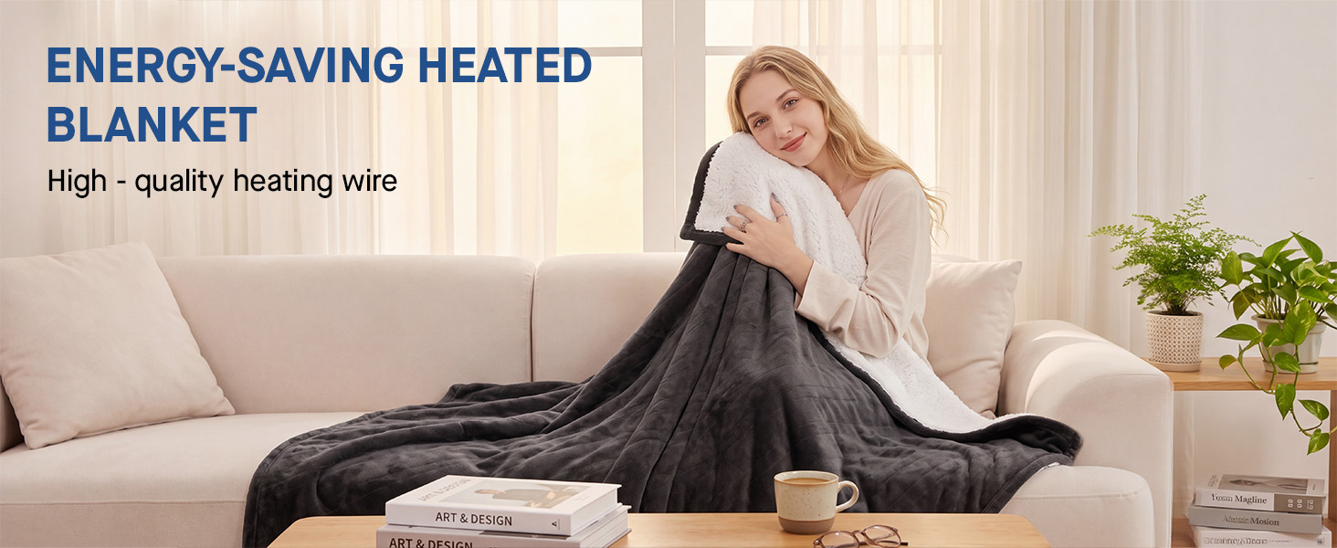 electric blanket throw