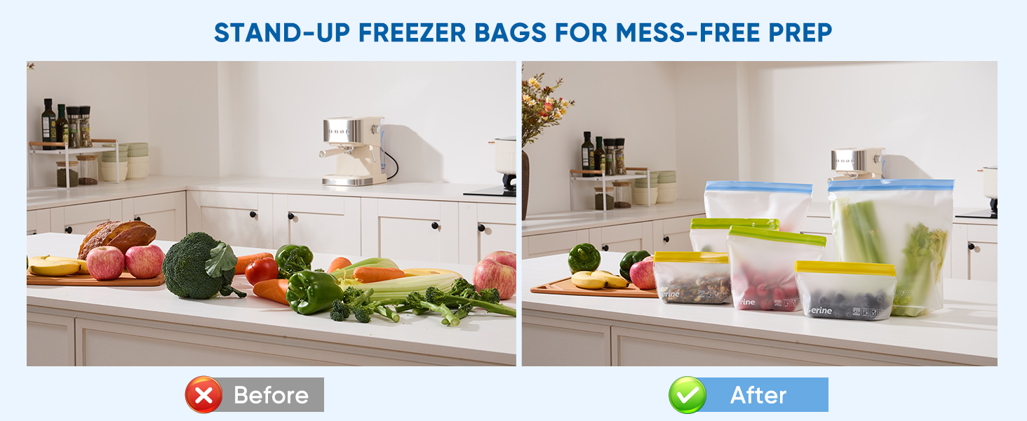 resuable freezer bags