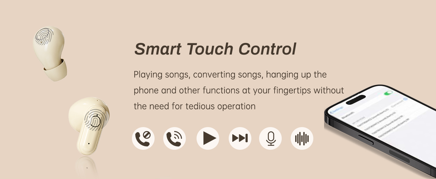 Mini Invisible Sleep Bluetooth Earbuds