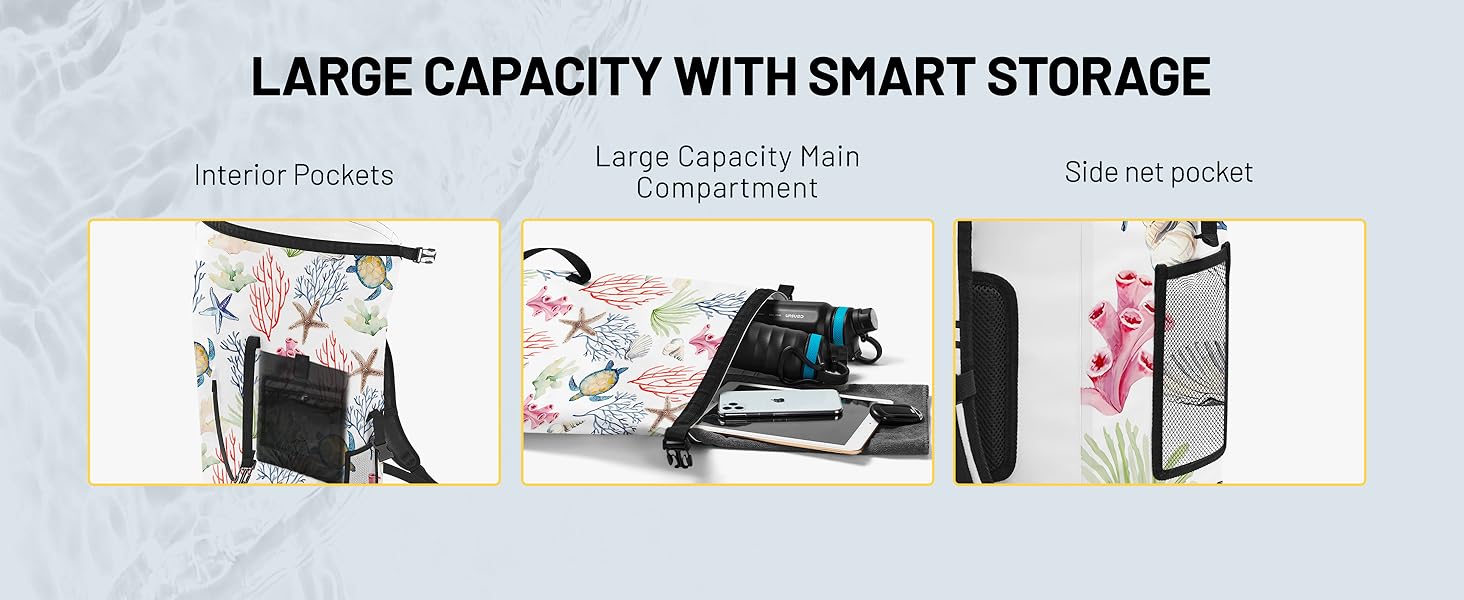 LARGE CAPACITY WITH SMART STORAGE