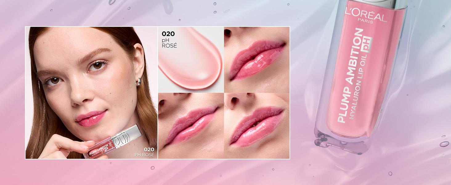 L'Oreal Paris Plump Ambition pH Color Chanding Lip Oil