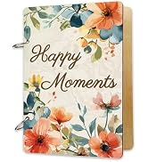 SUPERDANT Happy Moments Greeting Card Organizer Birthday Gift Card Holder Flowers Cards Keeper St...