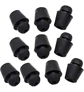 10 Pcs Black Rubber Car Bumper Door Universalshock Absorber Pads Cushion Car Door Protector Stick...